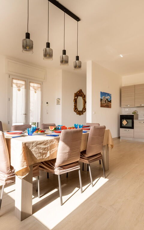 Villa Palibella: Dining Room, Kitchen, Living Room