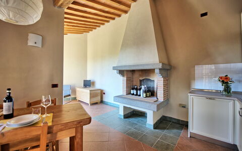 Accommodation Torre 1: Dining Room, Kitchen