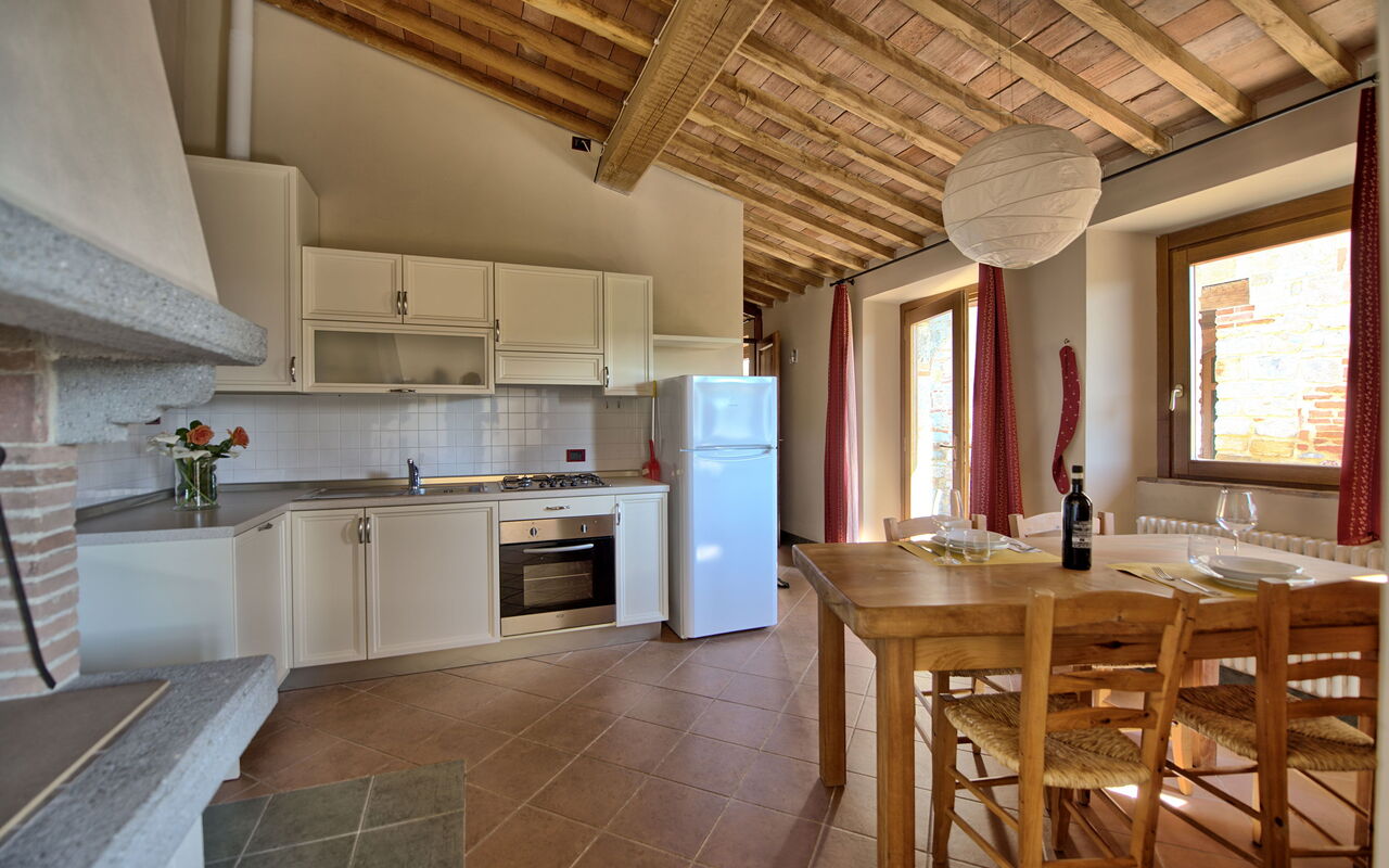 Accommodation Torre 1: Dining Room, Kitchen