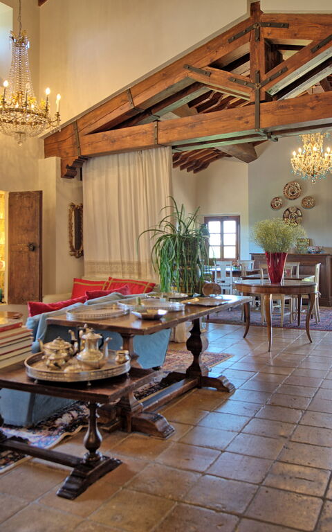 Villa Casciani: Dining Room, Living Room