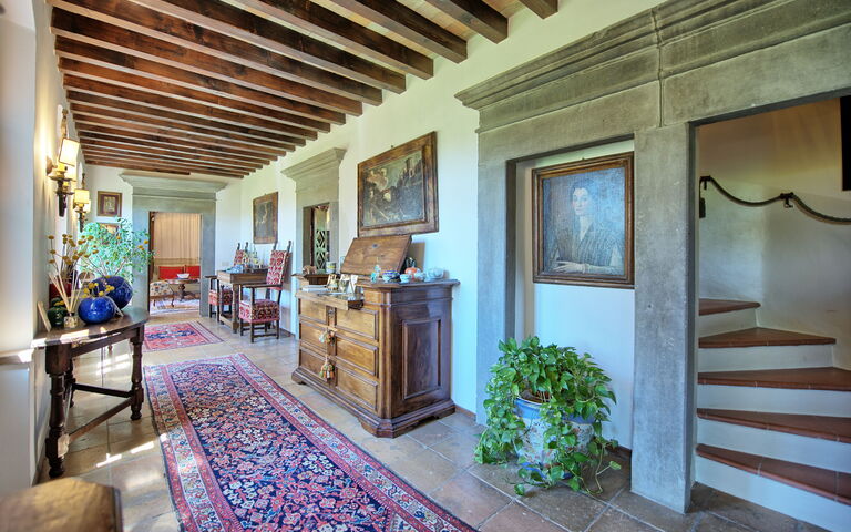 Villa Casciani: Living Room