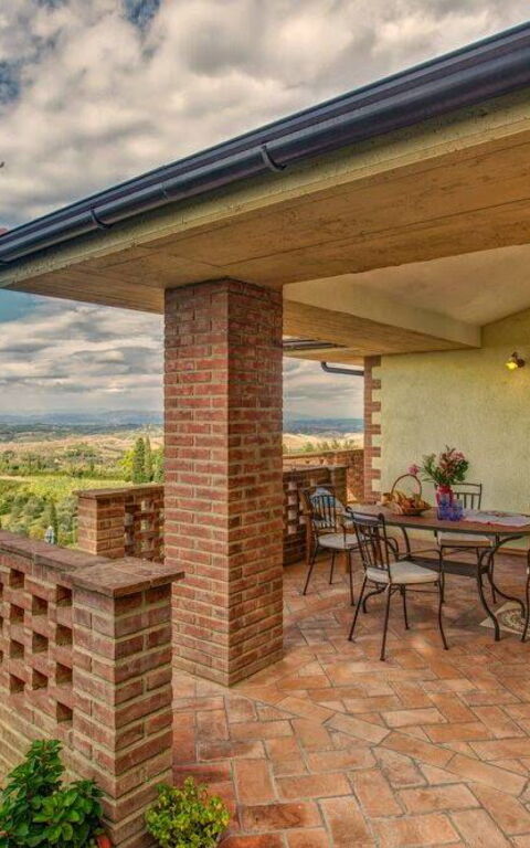 Leccino: Balcony / Terrace / Patio, Building Exterior, Outdoor, Scenic View