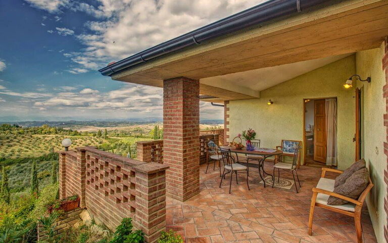 Leccino: Balcony / Terrace / Patio, Building Exterior, Outdoor, Scenic View