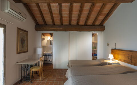 Accommodation Cilindro: Bedroom