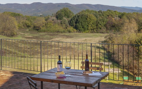 Accommodation La Maria e Cecco: Balcony / Terrace / Patio