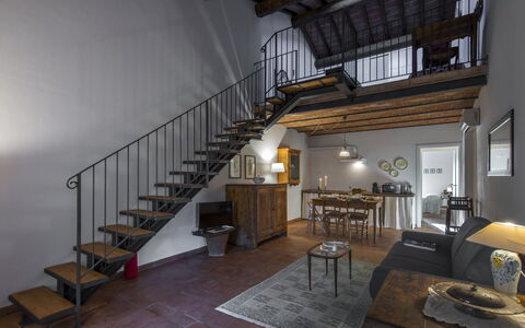 Accommodation Bellino: Living Room