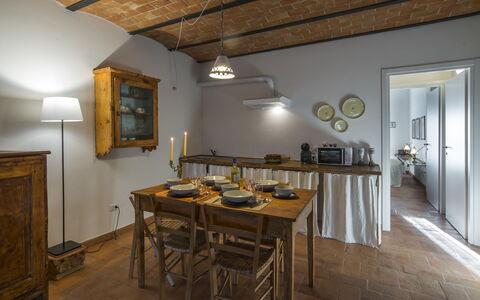 Accommodation Bellino: Dining Room, Kitchen