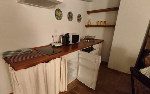 Accommodation Varisio: Kitchen