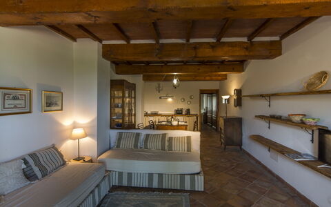 Accommodation Zi Toni: Living Room