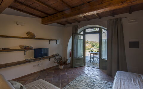 Accommodation Zi Toni: Living Room