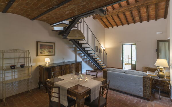 Accommodation Dondo: Dining Room, Living Room