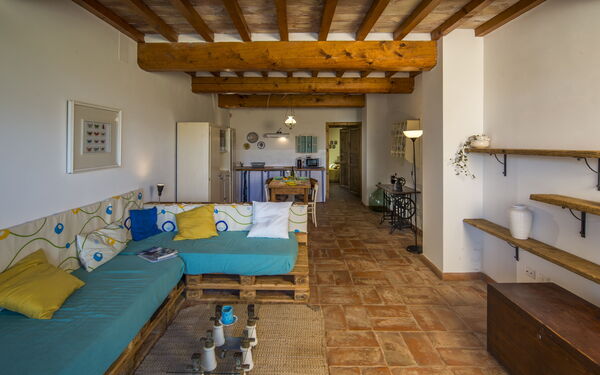 Accommodation Roggiola: Living Room