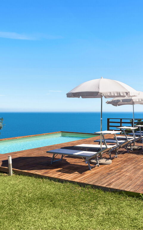 Villa Coralia: Building Exterior, Garden, Outdoor, Pool, Scenic View