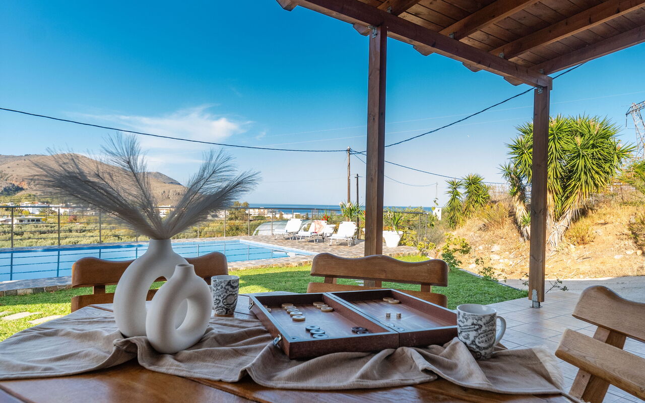 Villa Rose: Balcony / Terrace / Patio, Building Exterior, Garden, Outdoor, Pool, Scenic View