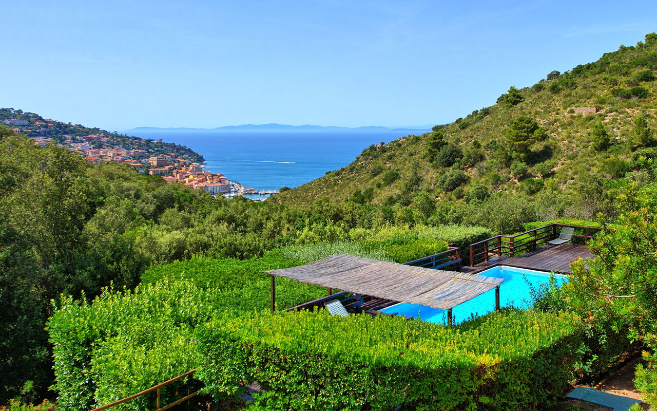 Casale Argentario: Outdoor, Pool, Scenic View