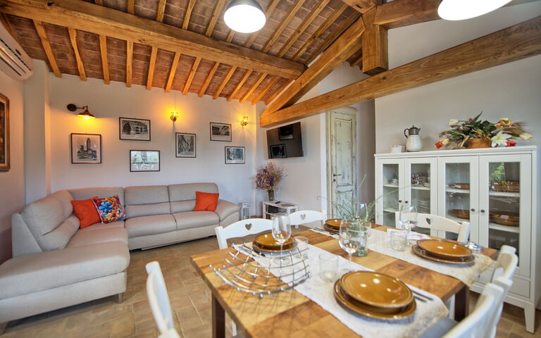 Casa Andrea: Dining Room, Kitchen, Living Room