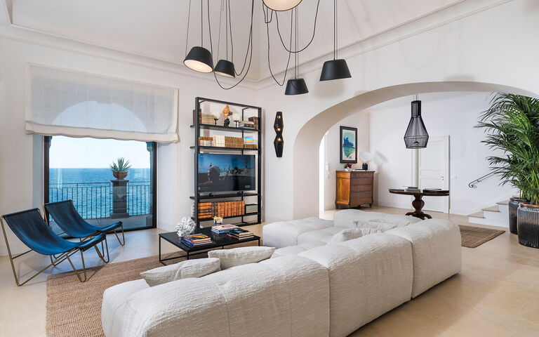 Villa Acqua Marina: Living Room