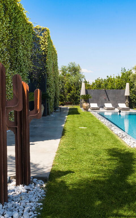 Villa Agnese: Building Exterior, Garden, Outdoor, Pool