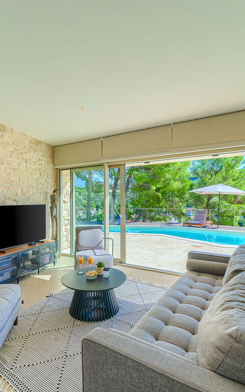 Villa Pine Haven: Living Room