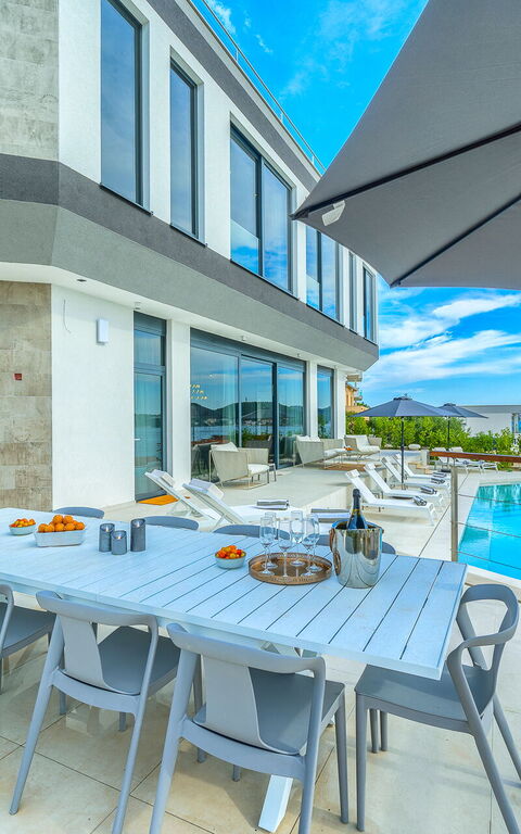 Villa Allina: Building Exterior, Outdoor, Pool, Scenic View