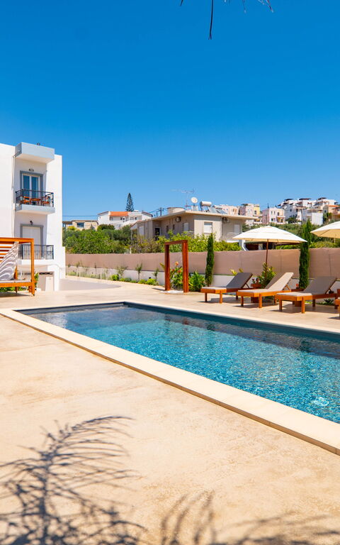 Christianna Apartments: Building Exterior, Outdoor, Pool