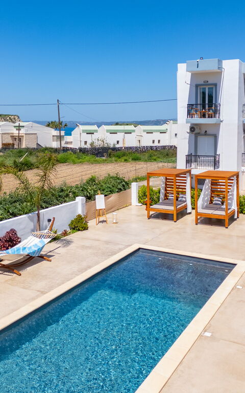 Christianna Apartments: Building Exterior, Outdoor, Pool, Scenic View