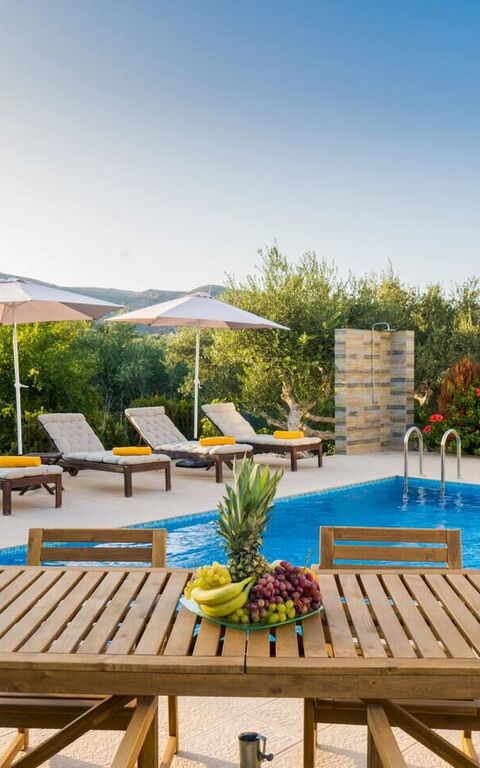 Villa Aetheria: Balcony / Terrace / Patio, Building Exterior, Outdoor, Pool