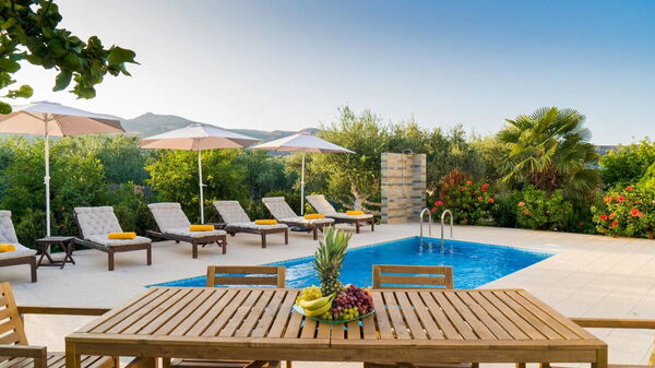 Villa Aetheria: Balcony / Terrace / Patio, Building Exterior, Outdoor, Pool