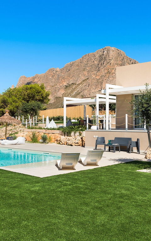 Villa Castalia: Building Exterior, Garden, Outdoor, Pool, Scenic View