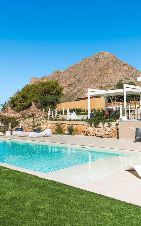 Villa Castalia: Building Exterior, Garden, Outdoor, Pool, Scenic View