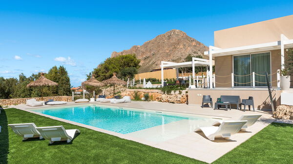 Villa Castalia: Building Exterior, Garden, Outdoor, Pool, Scenic View