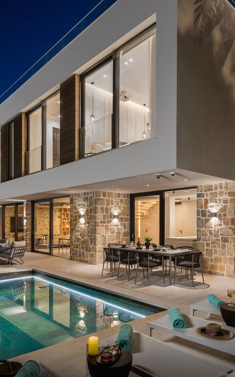 Villa Olive Vista 2: Balcony / Terrace / Patio, Building Exterior, Outdoor, Pool