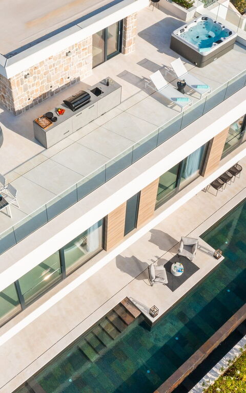 Villa Olive Vista 2: Balcony / Terrace / Patio, Building Exterior, Outdoor, Pool