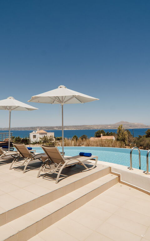 Villa Kera Panorama: Building Exterior, Outdoor, Pool, Scenic View