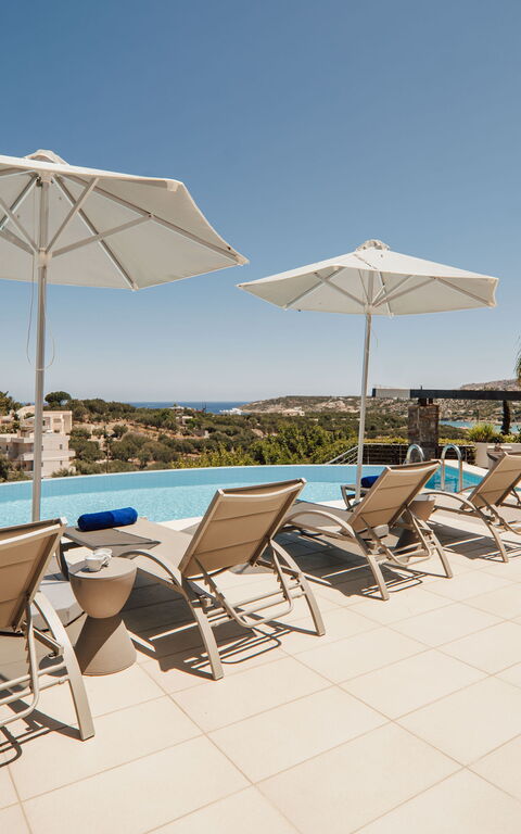 Villa Kera Panorama: Building Exterior, Outdoor, Pool, Scenic View