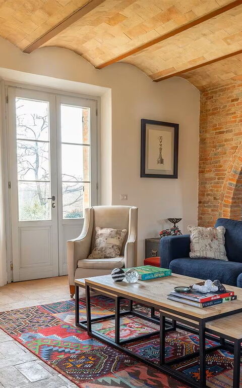 Casale Delle Mele: Living Room