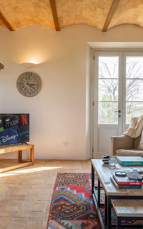 Casale Delle Mele: Living Room