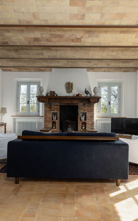 Casale Delle Mele: Living Room