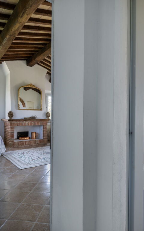 Casale Delle Mele: Bathroom, Bedroom