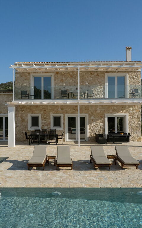 Villa Sunset: Building Exterior, Outdoor, Pool