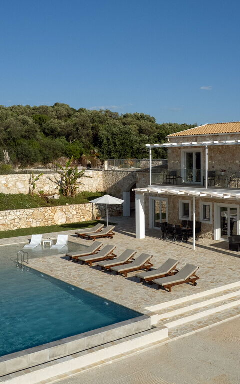 Villa Sunset: Building Exterior, Garden, Outdoor, Pool