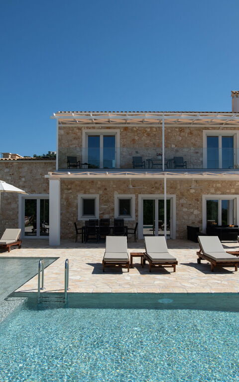 Villa Sunset: Building Exterior, Outdoor, Pool