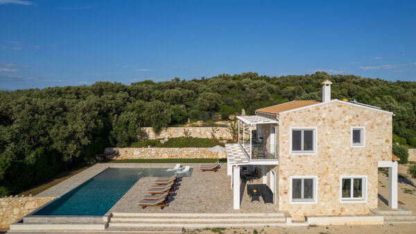 Villa Sunset: Building Exterior, Outdoor, Pool, Scenic View