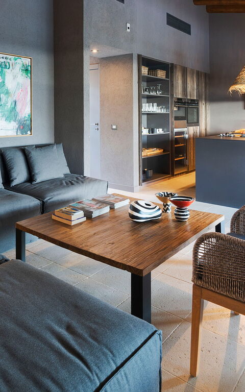 Villa Zigulotto: Living Room