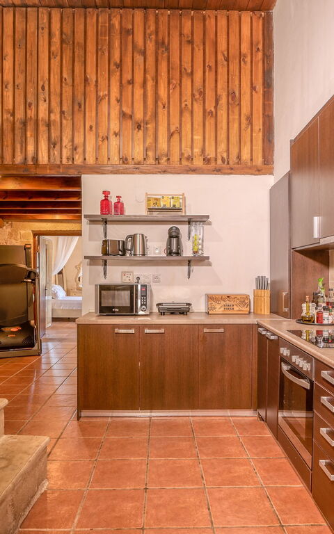 Villa Dimmare: Kitchen