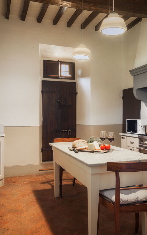 Villa Laparelli Pitti: Kitchen