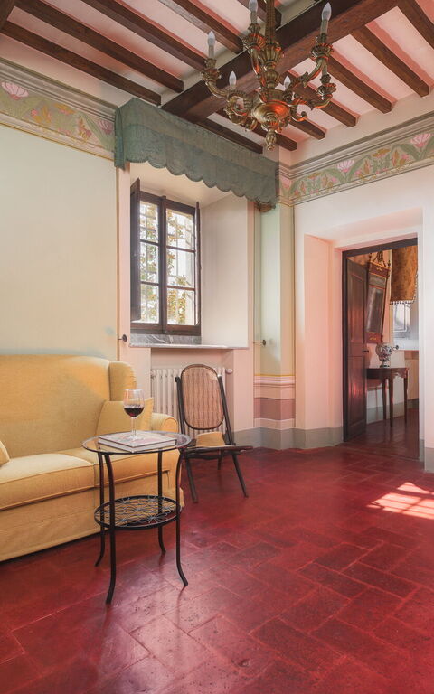 Villa Laparelli Pitti: Living Room