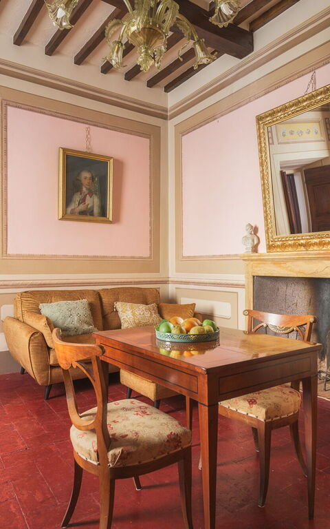 Villa Laparelli Pitti: Living Room