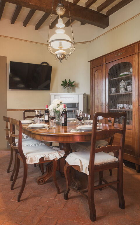 Villa Laparelli Pitti: Dining Room