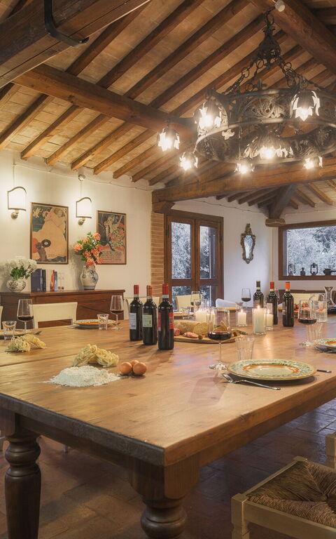 Villa la Contea: Dining Room